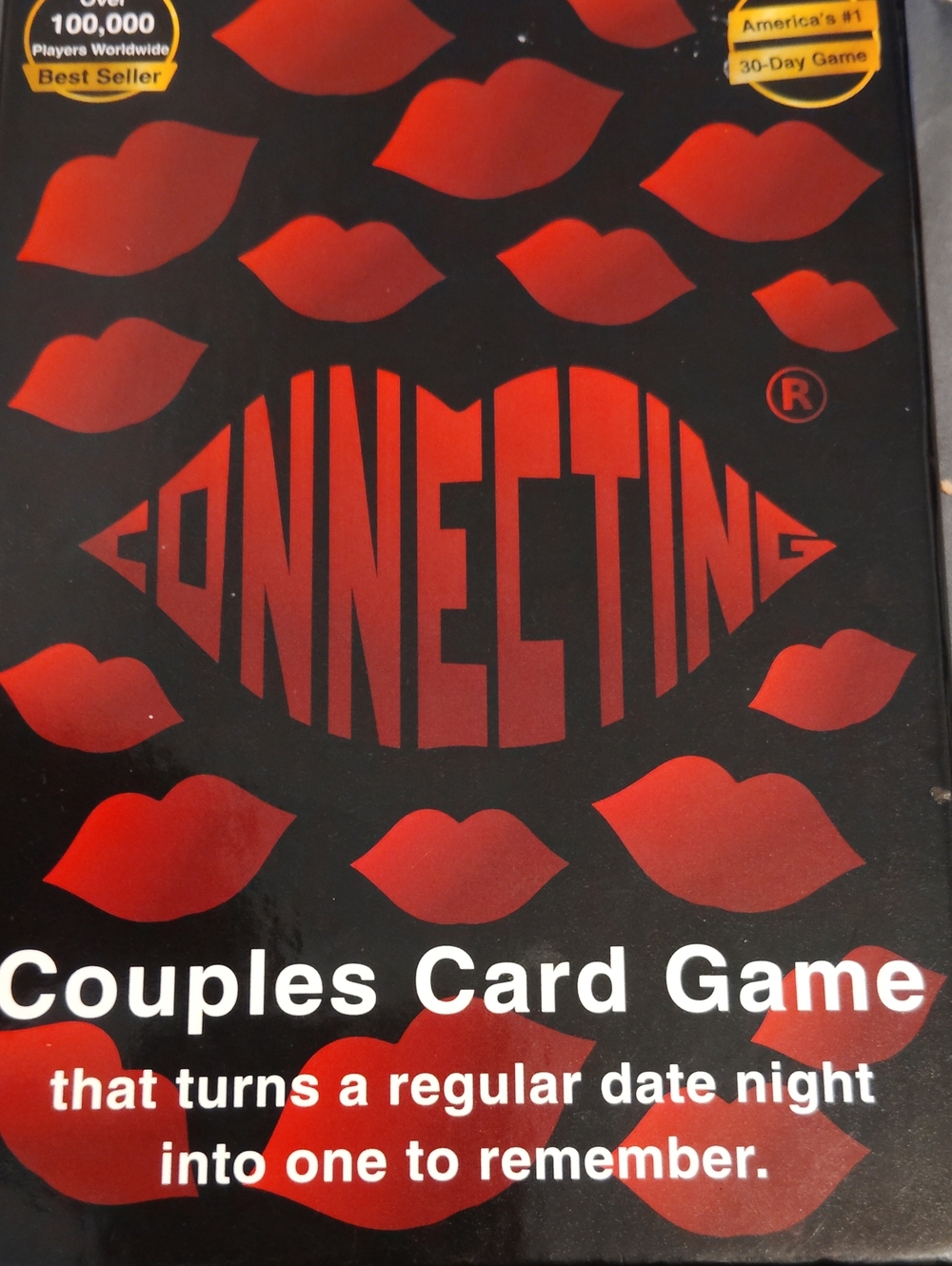 Connecting Couples Card Game - Red & Black